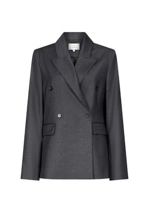 LouLou de Saison Norma double-breasted blazer - Grey