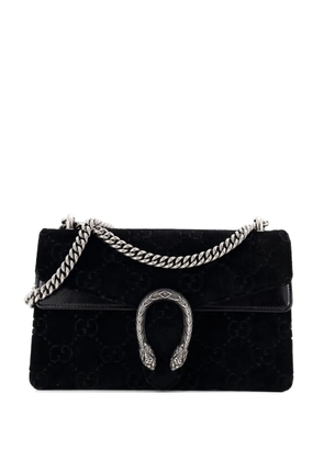 Gucci Pre-Owned Dionysus Bag GG Velvet Small shoulder bag - Black