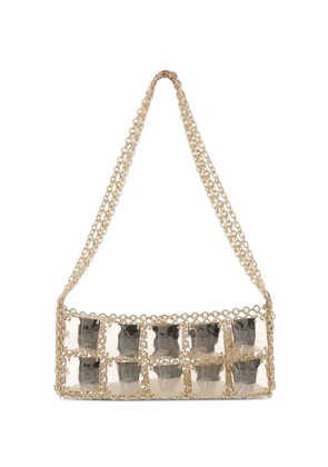 Silvia Gnecchi chain-plated shoulder bag - Gold