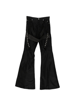 Rick Owens Megastapped bolans trousers - Black