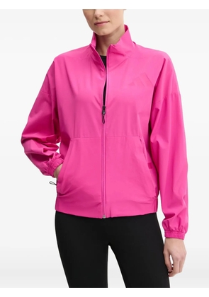 adidas zip-front high-neck jacket - Pink