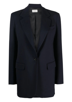 P.A.R.O.S.H. single-breasted wool-blend blazer - Blue
