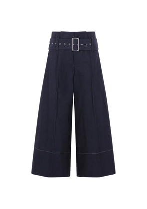 10 CORSO COMO belted trousers - Blue