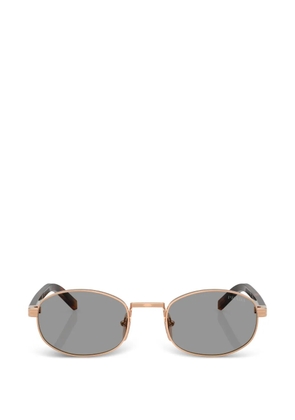 Prada Eyewear oval-frame sunglasses - Gold
