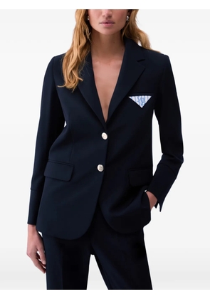 LIU JO single-breasted regular-fit blazer - Blue