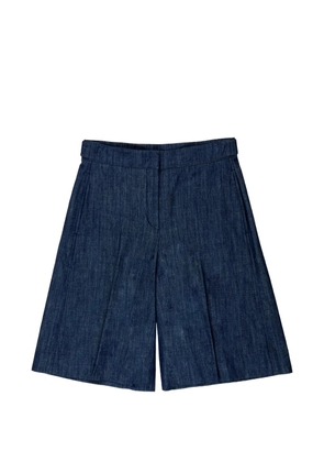 slowear wide-leg bermuda shorts - Blue