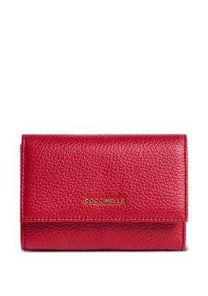 Coccinelle logo-detail wallet - Red