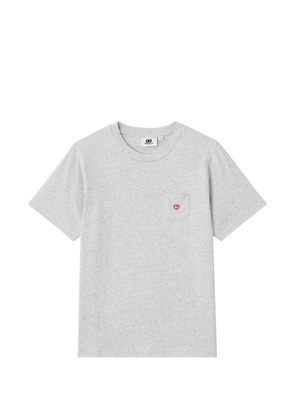CHOCOOLATE logo-patch T-shirt - Grey