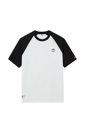 CHOCOOLATE contrast-sleeve T-shirt - White