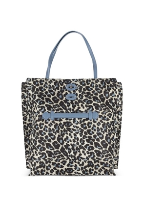 Zanellato A'Spasso animal print tote bag - Neutrals