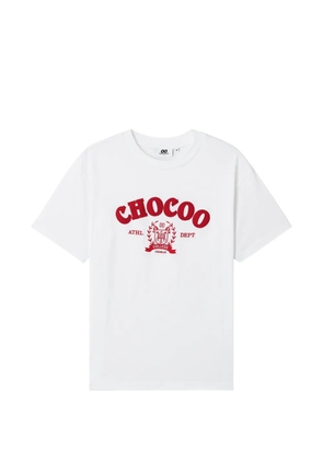 CHOCOOLATE college graphic T-shirt - White