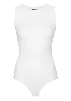 Jil Sander stretch-design bodysuit - White