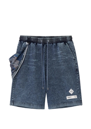 Musium Div. drawstring-waist denim shorts - Blue