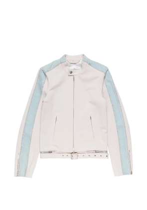 Acne Studios denim-panel jacket - Neutrals