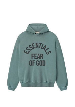 FEAR OF GOD ESSENTIALS Campus 90s printed hoodie - Green