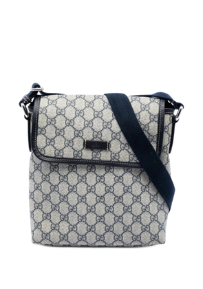 Gucci Pre-Owned 2016-2025 GG Supreme crossbody bag - Blue