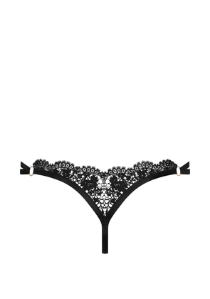 Maison Close lace briefs - Black