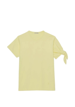 JW Anderson knot-detail T-shirt - Yellow