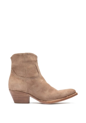 Officine Creative Wanda side-zip boots - Neutrals