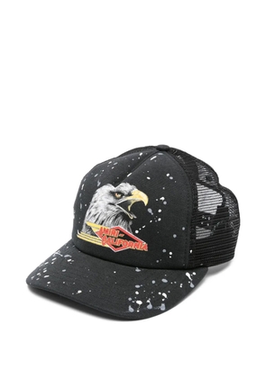 AMIRI Trucker eagle-print mesh-back cap - Black