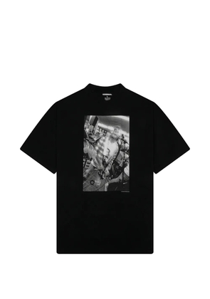 Neighborhood x Charles Peterson graphic-print T-shirt - Black