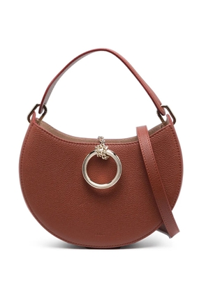 Chloé small Arlene leather tote bag - Brown