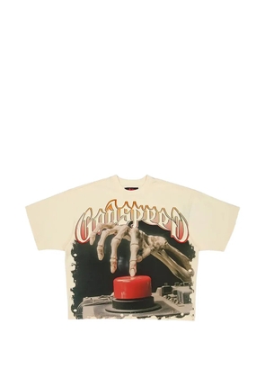 GODSPEED Detonator graphic-print T-shirt - Neutrals
