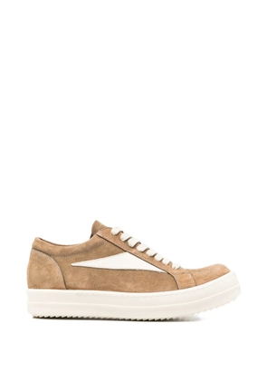 Rick Owens lateral details sneakers - Brown
