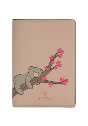 Furla Camelia Passport S holder - Neutrals