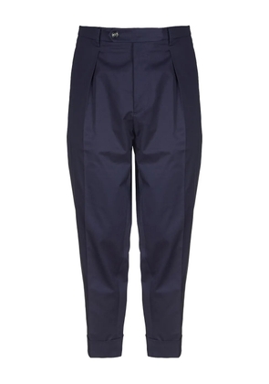 Berwich pleated trousers - Blue