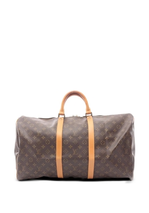 Louis Vuitton Pre-Owned 1991 Keepall 55 Monogram holdall - Brown