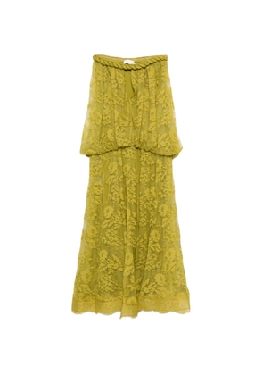 ZIMMERMANN Luna floral-lace maxi dress - Green