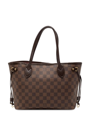Louis Vuitton Pre-Owned 2011 Damier Ebene Neverfull PM tote bag - Brown