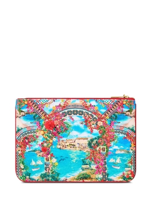 Camilla Meet me in mallorca clutch - Blue