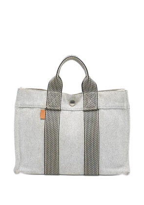 Hermès Pre-Owned 2000-2015 Canvas Fourre Tout PM tote bag - Grey