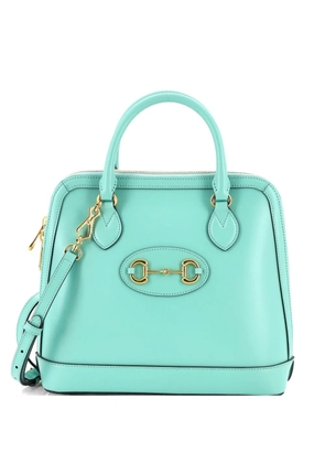 Gucci Pre-Owned Horsebit 1955 Top Handle Bag Leather Medium shoulder bag - Green