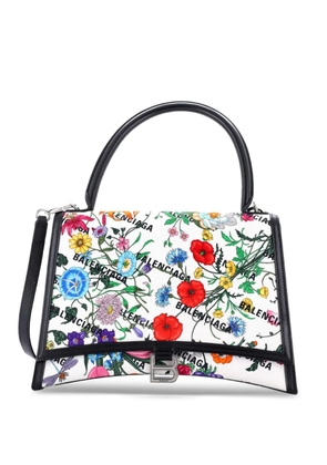 Gucci Pre-Owned x Balenciaga The Hacker Project Hourglass Top Handle Bag Flora Canvas Medium crossbody bag - Multicolour