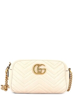 Gucci Pre-Owned GG Marmont Shoulder Bag Matelasse Leather Small crossbody bag - Neutrals