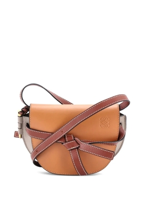 Loewe Pre-Owned Gate Shoulder Bag Leather Small crossbody bag - Brown