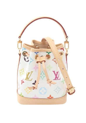 Louis Vuitton Pre-Owned 2021-2025 Monogram Multicolore Nano Noe business bag - White