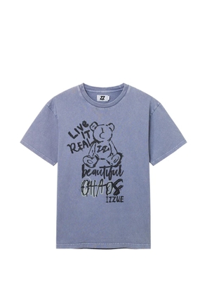 izzue graphic T-shirt - Blue