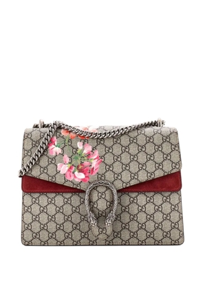 Gucci Pre-Owned Dionysus Bag Blooms Print GG Coated Canvas Medium shoulder bag - Brown