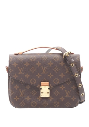 Louis Vuitton Pre-Owned 2020 Monogram Pochette Metis satchel - Brown