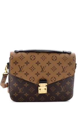 Louis Vuitton Pre-Owned Pochette Metis Reverse Monogram Canvas crossbody bag - Brown