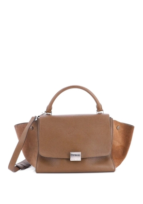 Celine Pre-Owned Trapeze Bag Leather Small satchel - Brown