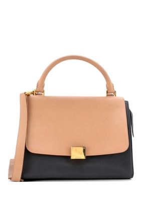 Celine Pre-Owned Tricolor Trapeze Bag Leather Small satchel - Multicolour