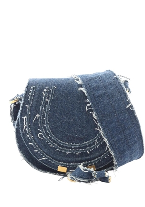 Chloé Pre-Owned 2010-2026 Denim Marcie crossbody bag - Blue