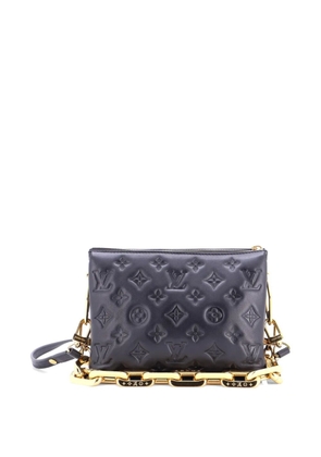 Louis Vuitton Pre-Owned Coussin Bag Monogram Embossed Lambskin BB crossbody bag - Black