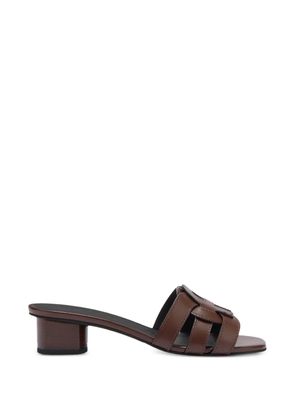 Furla Summer leather sandals - Brown