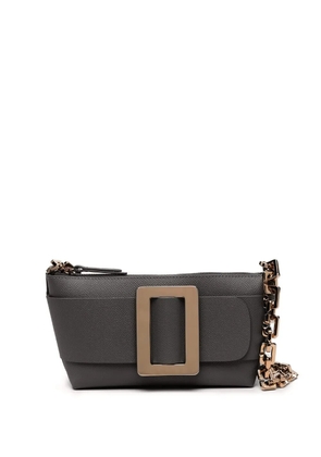 Boyy Buckle Pouchette leather shoulder bag - Black